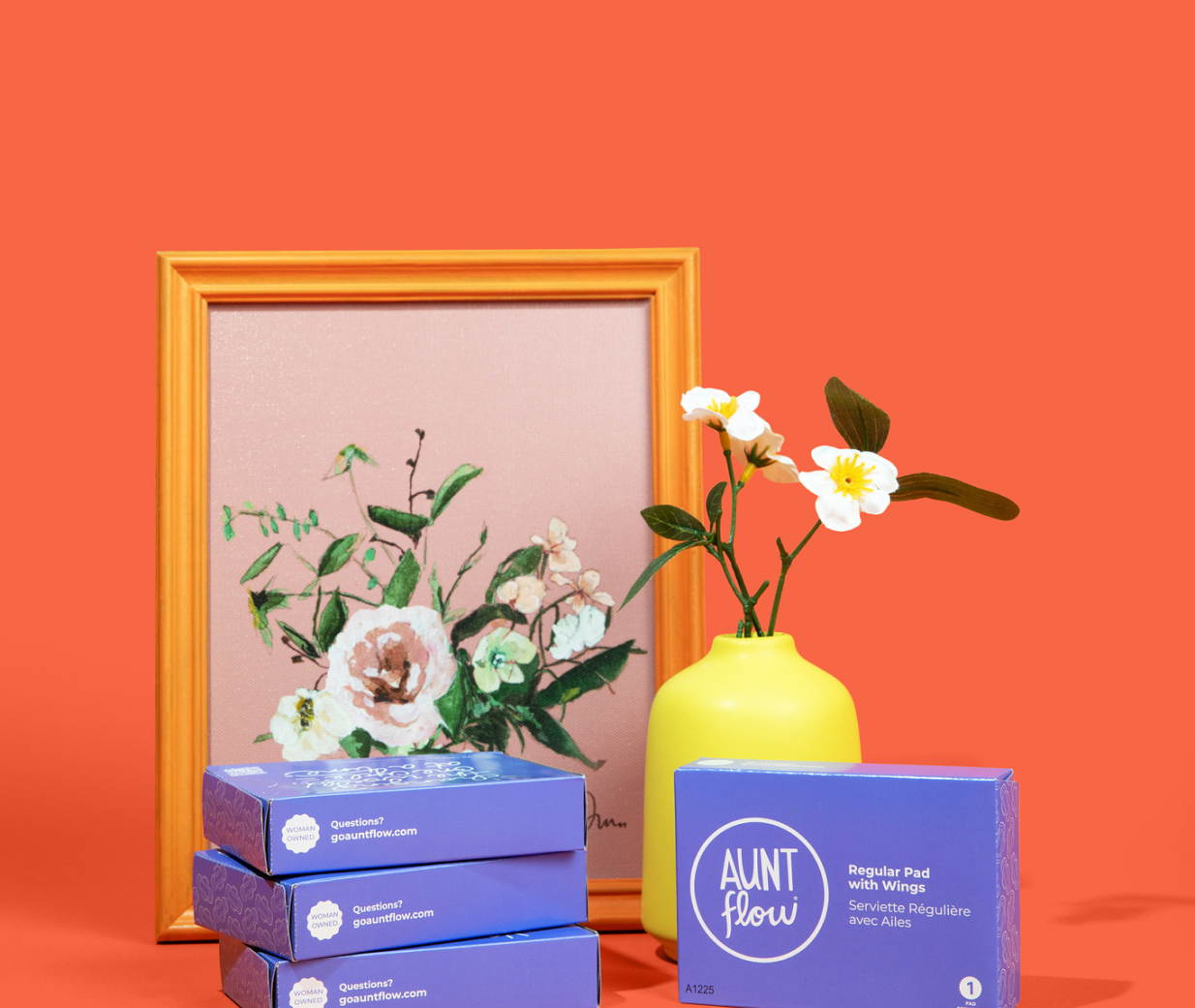 #4 vended pads individually wrapped and boxed with props